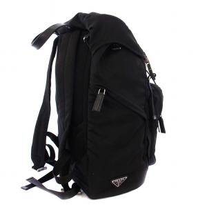 PRADA RE-NYLON バックパック 三角プレート ブラック 2VZ135