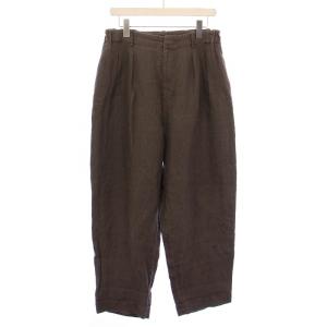 23SS テーパードパンツ 3 ブラウン