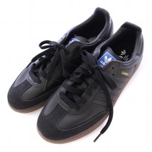 adidas Originals Samba OG サンバOG ローカットスニーカー シューズ ロゴ US8.5 26.5cm 黒 ブラック