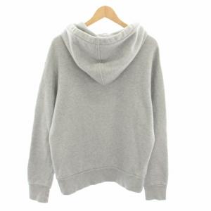 GUCCI インターロッキングGフーデッドスウェットシャツ XS グレー ライトブルー