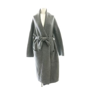 ガウンコート ニットカーディガン 38 グレー /SS OS