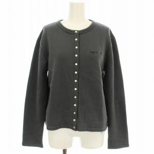 カーディガンプレッション EY94K330 スウェット カーディガン 裏起毛 S グレー /G
