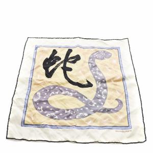 HERMES エルメス オムニバスと白い貴婦人のゲーム シルク スカーフ カレジェアン 《オムニバスと白い貴婦人のゲーム》 - ピンク