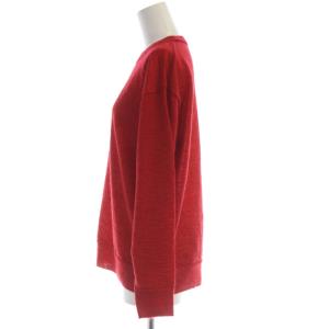 BATONER ニット セーター プルオーバー モヘヤ混 1 赤 レッド BN-19FL-021 /RO