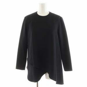 シャツ ブラウス 長袖 36 黒 ブラック YCB-120-164 /AN32