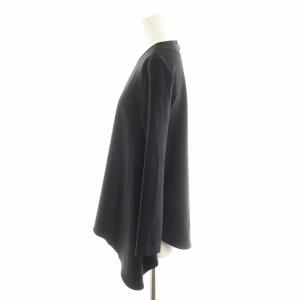 YOKO CHAN YOKOCHAN シャツ ブラウス 長袖 36 黒 ブラック YCB-120-164 /AN32