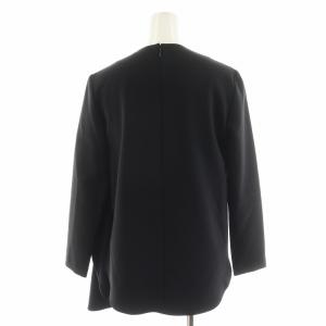 YOKO CHAN YOKOCHAN シャツ ブラウス 長袖 36 黒 ブラック YCB-120-164 /AN32