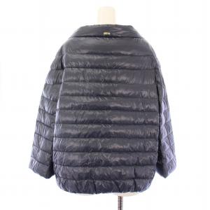 HERNO ダウンジャケット 44 ネイビー