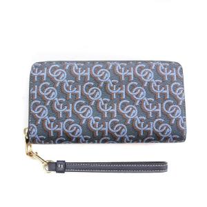 COACH ロング ジップ アラウンド ウォレット シグネチャー モノグラム プリント 長財布 ラウンドファスナー