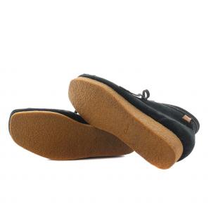 Clarks ワラビーブーツ シューズ スエード スクエアトゥ US8 25.5cm ブラック 15522 /NQ