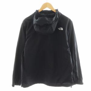 THE NORTH FACE コンパクトジャケット Compact Jacket マウンテンパーカー ロゴ ナイロン S 黒 ブラック