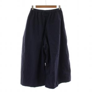 GRAMiCCi NYLON FLARE PANT ナイロンパンツ ワイド バギー M ネイビー G2SW-SK034 /NQ