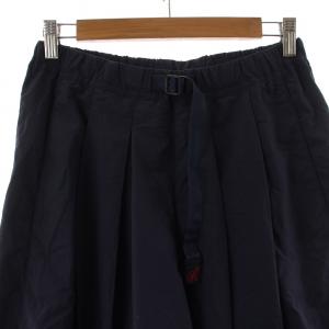 GRAMiCCi NYLON FLARE PANT ナイロンパンツ ワイド バギー M ネイビー G2SW-SK034 /NQ