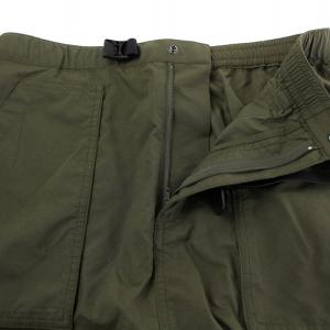 THE NORTH FACE コンパクトスカート フレア ロング ロゴ M カーキ NBW32330 /NQ