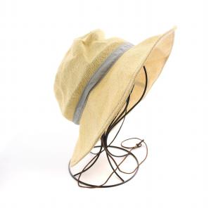 and wander ペーパークロスハット F ベージュ AW-AA753 /NQ