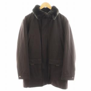 コレクション COLLECTION コート ミドル丈 衿ファー レッキスラビット アウター R48-45