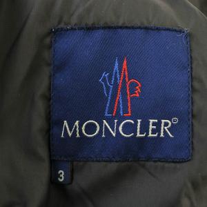 MONCLER 青タグ G32-003 ダウンジャケット 3 ブラック