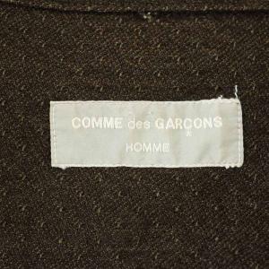 COMME des GARCONS HOMME 厚手 シャツ L ブラウン
