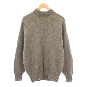ヴィンテージ 90s 田中オム ニット プルオーバー ハイネック ウール グレー