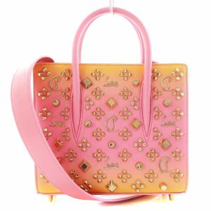 PALOMA 2wayバッグ スタッズ グラデーション ピンク オレンジ
