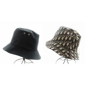Christian Dior TEDDY-D D CD OBLIQUE バケットハット リバーシブル