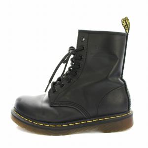 Dr.Martens ショートブーツ レザー 8ホール UK6 黒 ブラック 1460 /YT