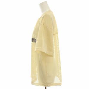 UMBRO × FREAKS STORE別注 24SS メッシュTシャツ カットソー シアー 半袖 F ベージュ UM24SSFR-TP04