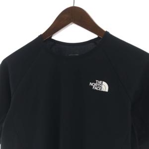 THE NORTH FACE Tシャツ カットソー ロゴ プリント 半袖 S 黒 ブラック NT31996 /RO