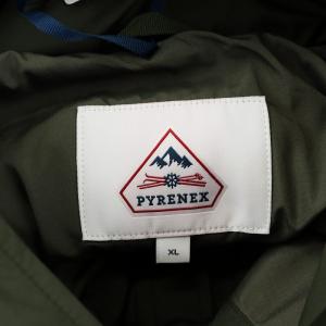 PYRENEX COVERT ダウンジャケット XL カーキ W22PJ3