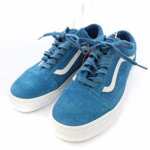 VANS Old Skool スニーカー シューズ スエード US9.5 27.5cm 青 500714 /TK