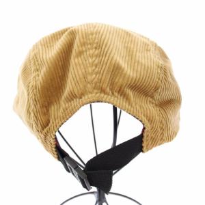 Maison Kitsuné CAP 5P CORDUROY PARISIEN キャップ 帽子 コーデュロイ ロゴ 刺繍 ベージュ /TK