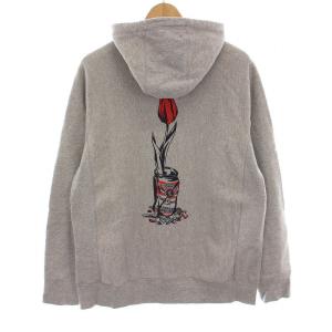 wasted youth プルオーバー パーカー スウェット 長袖 M グレー /YM