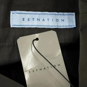 ESTNATION ナイロン スラックス 22-200-07-080165 ストレッチ パンツ 50 カーキ /G