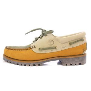 Timberland Authentics 3EYE CLASSIC LUG WHEAT NUBUCK W GREEN オーセンティック