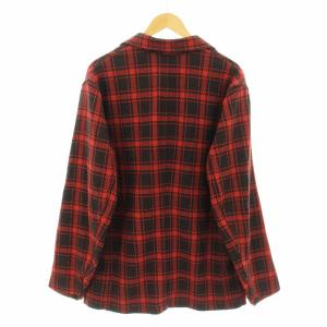 RRL WINTER2 MNRRNI テーラードジャケット L レッド ブラック 782871363001