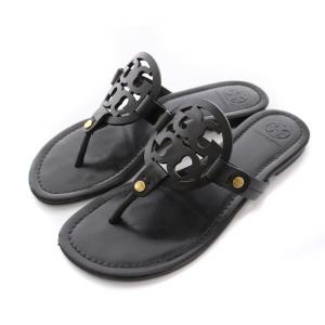 トングサンダル フラット ロゴ 6M 黒 /YM