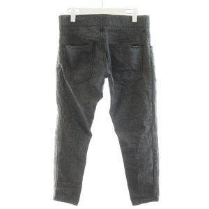 DOLCE&GABBANA パンツ ジッパーフライ ロゴ コットン 44 グレー 12GOLD /AN28