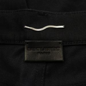SAINT LAURENT PARIS スキニーパンツ 36 ブラック UP53 2017