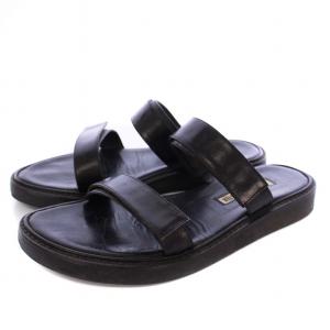 フラットサンダル 36 ブラック