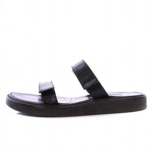 ANN DEMEULEMEESTER フラットサンダル 36 ブラック
