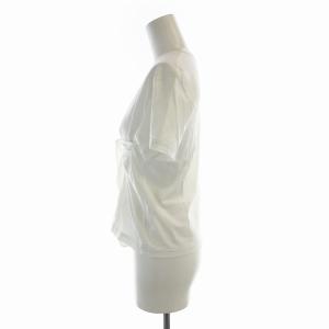 Acne Studios Tシャツ カットソー 半袖 リボン XS 白 ホワイト 131738 /EE