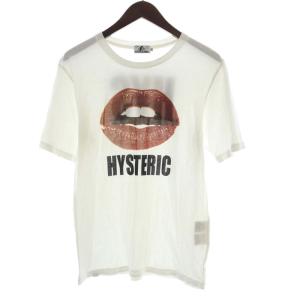 Tシャツ カットソー プリント クルーネック 半袖 S 白 ホワイト 02182CT34 /RO