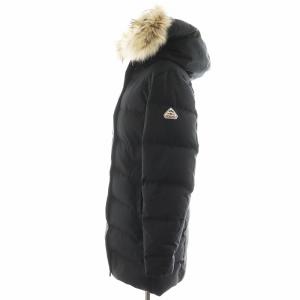 PYRENEX GRENOBLE FUR ダウンジャケット 36 ブラック