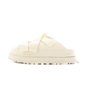 UGG australia GOLDENGLOW ゴールデングロウ スライドサンダル シューズ US7 24cm ホワイト 1167430