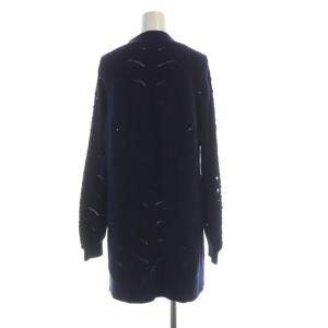 SEE BY CHLOE カーディガン ニット Vネック カシミヤ混 長袖 M 紺 ネイビー CHS18WMC02520 /RO