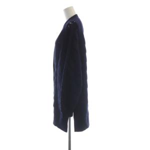 SEE BY CHLOE カーディガン ニット Vネック カシミヤ混 長袖 M 紺 ネイビー CHS18WMC02520 /RO