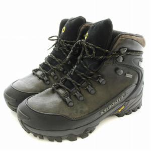 ゴアテックス GORE-TEX トレッキングシューズ レザー 登山 スニーカー 26cm 黒 ブラック