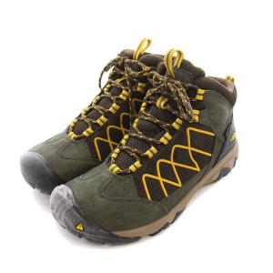 KEEN VERDI II MID WP ヴェルディ2 ミッド トレッキングシューズ US9 27cm カーキ ブラウン