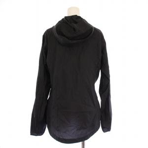 Patagonia フーディニジャケット ジップアップ ロゴ ナイロン S 黒 24147 /BM