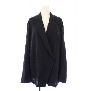 24AW SPWOOL シャツジャケット F ネイビー